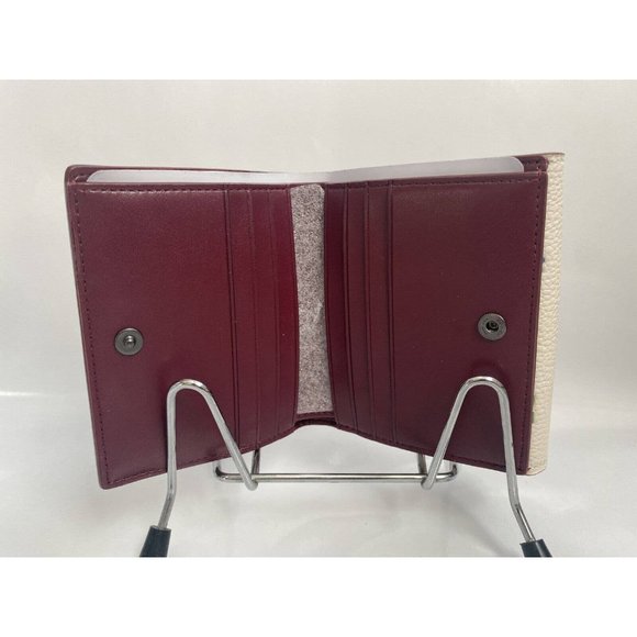 NWT COACH Tabby Small Wallet With Wildflower Print (1364) - Picture 5 of 11